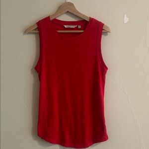 Athleta Bold Red Sleeveless Top